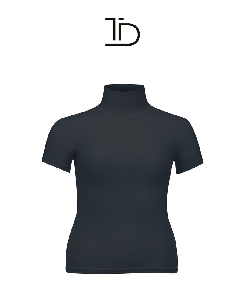 High Neck Bodysuits with Sleeves